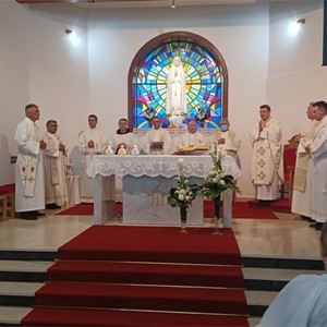 Biskup Šaško predvodio misno slavlje proslave Gospe Fatimske u Lukavcu